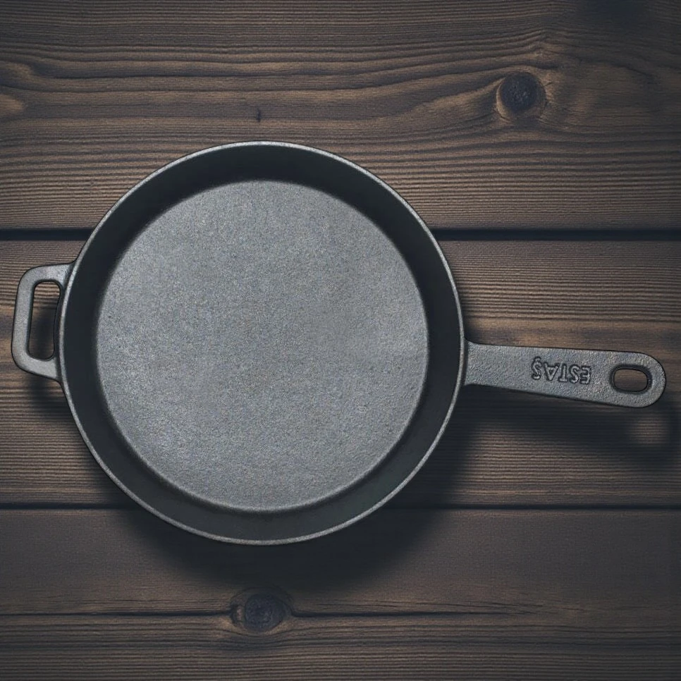 Döküm Demir Tava / Çap 20 Kulplu Tava - Görsel 2