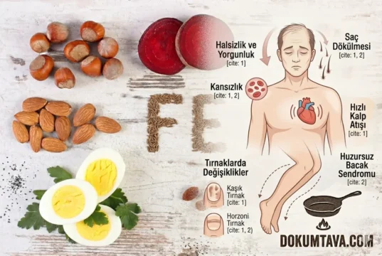 Demir Eksikliği Nedir? Demir Eksikliği Belirtileri Nelerdir? – 2026